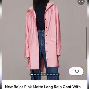 RAINS hooded Raincoat